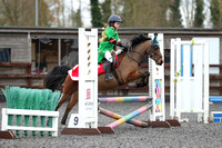 The College of West Anglia Unaffiliated Fun Christmas Showjumping 16/12/23